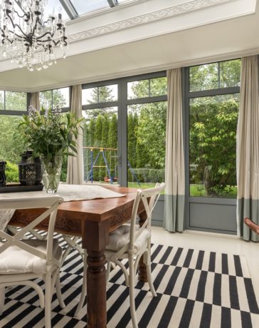 vloerkleed in de woonkamer