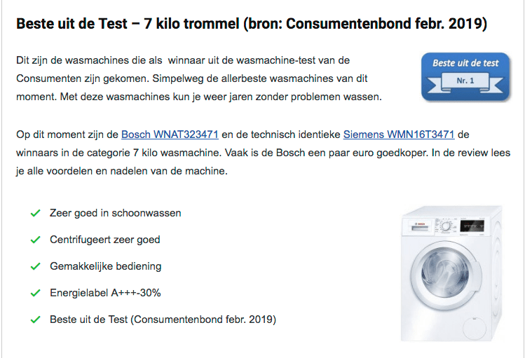 Leerling Vervormen Magistraat Dit zijn de beste koop wasmachines van 2019 - Huisinspiratie