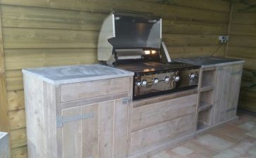 steigerhout keuken